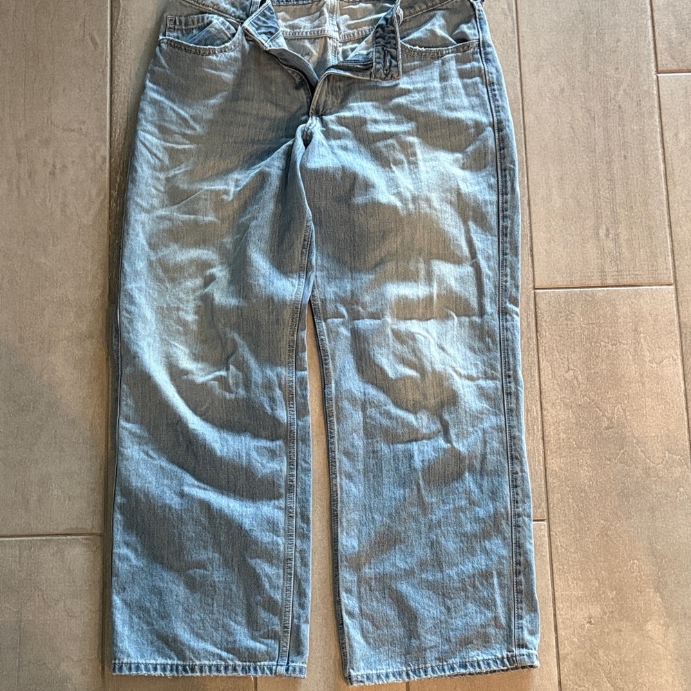 Hollister Light Blue Straight Jeans